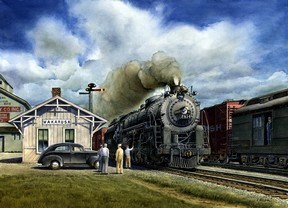 Wabash Meet at Wakarusa - The Wabash #2814 Class M1 4-8-2 Locomotive Wabash Meet at Wakarusa - The Wabash #2814 Class M1 4-8-2 Locomotive